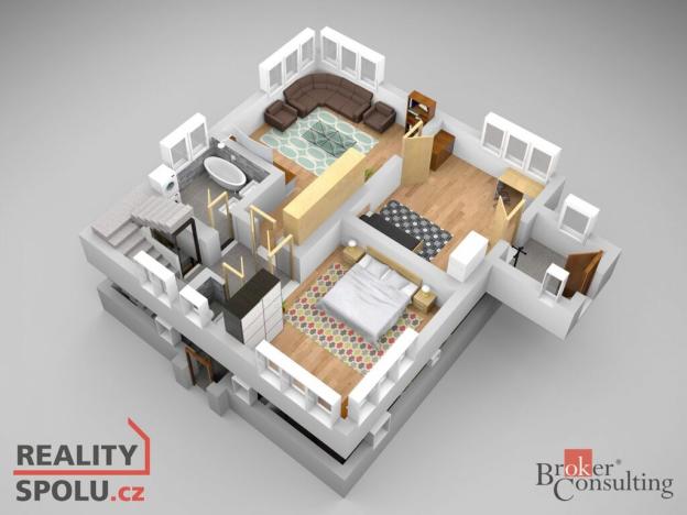 Prodej rodinného domu, Slapy, 180 m2