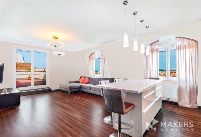 Pronájem bytu 4+kk, Praha - Vinohrady, U Zvonařky, 154 m2