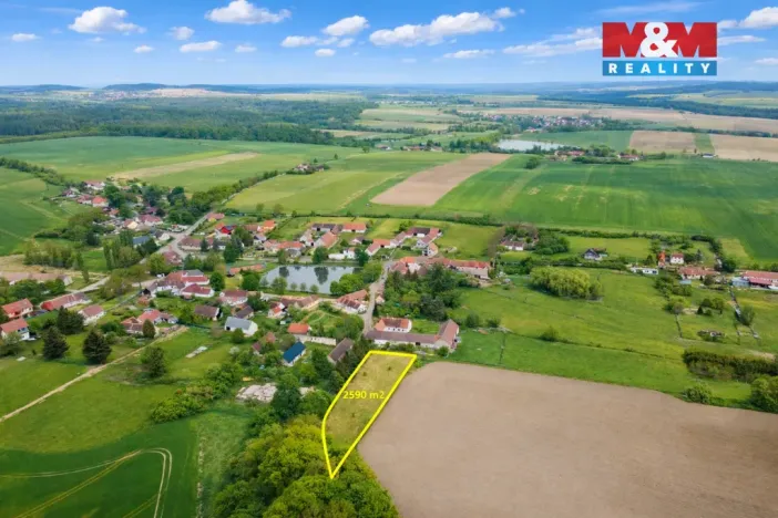 Prodej pozemku pro bydlení, Albrechtice nad Vltavou - Údraž, 2590 m2