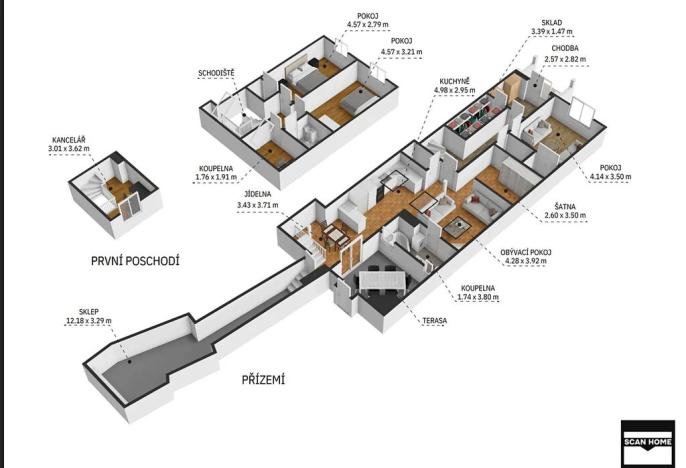 Prodej rodinného domu, Blučina, 172 m2