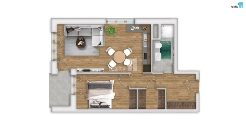 Prodej bytu 2+kk, Liberec - Liberec X-Františkov, Švermova, 61 m2