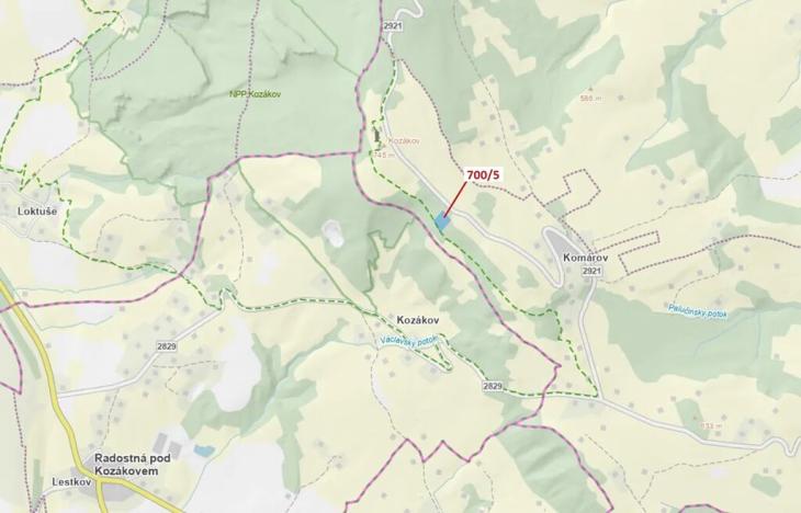 Dražba lesa, Chuchelna, 4641 m2