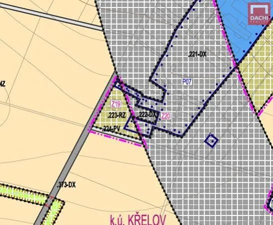 Prodej zahrady, Křelov-Břuchotín - Křelov, 710 m2