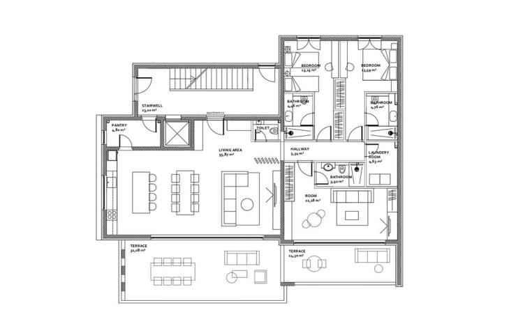 Prodej bytu 4+kk, Nin, Chorvatsko, 237 m2