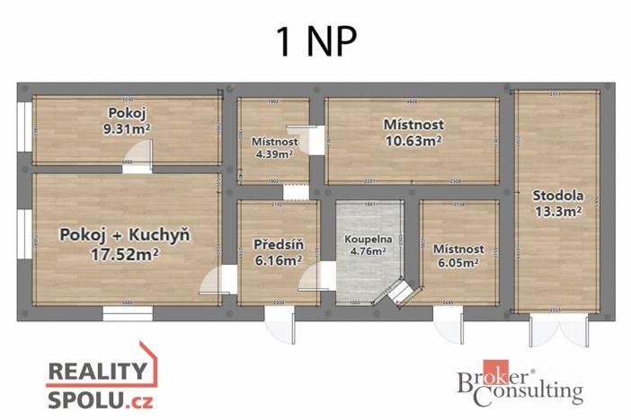 Prodej rodinného domu, Přívětice, 136 m2