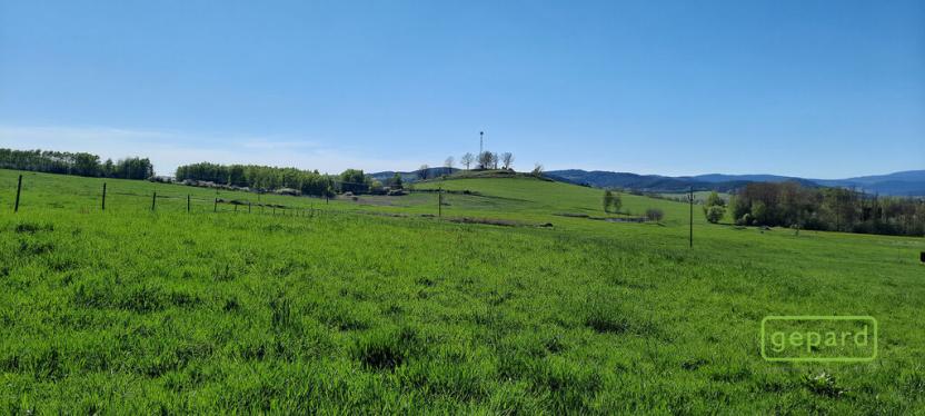 Prodej louky, Kájov - Kladné, 3266 m2