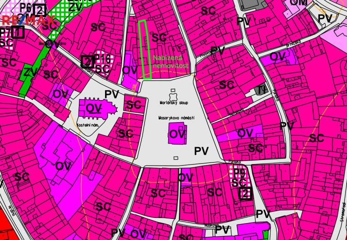 Prodej činžovního domu, Uničov, Masarykovo nám., 307 m2