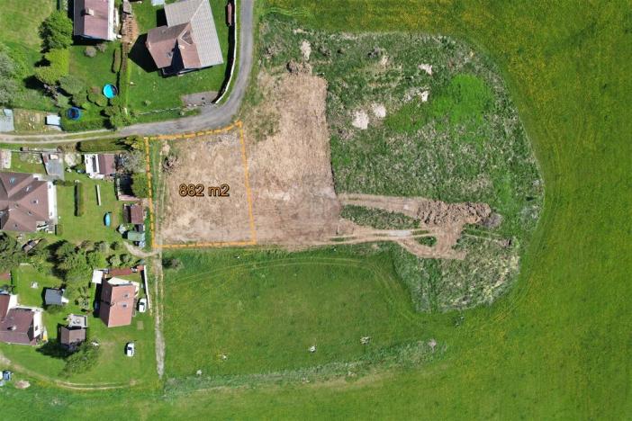 Prodej pozemku pro bydlení, Horní Planá, 882 m2