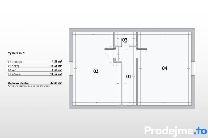 Prodej rodinného domu, Nový Šaldorf-Sedlešovice, Nádražní, 83 m2