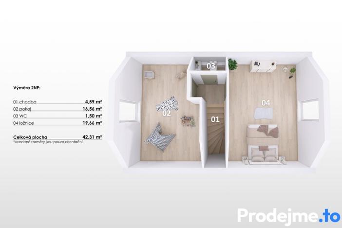 Prodej rodinného domu, Nový Šaldorf-Sedlešovice, Nádražní, 83 m2