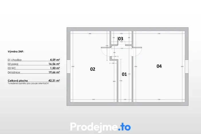 Prodej rodinného domu, Nový Šaldorf-Sedlešovice, Nádražní, 83 m2