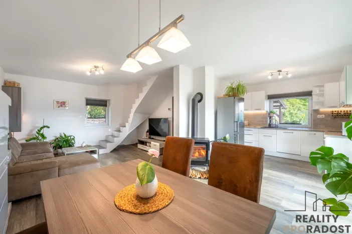 Pronájem rodinného domu, Kuřim, 86 m2