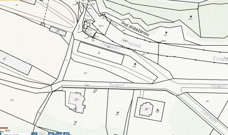 Prodej komerčního pozemku, Plesná, Tovární, 2567 m2