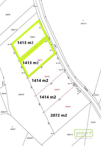 Prodej pozemku pro bydlení, Úhlejov, 1413 m2
