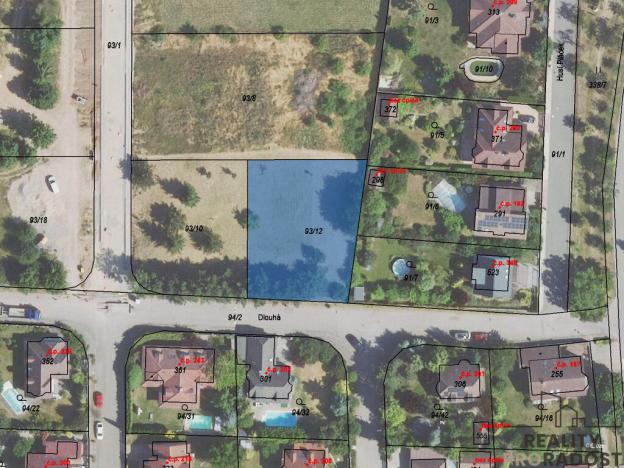 Prodej pozemku pro bydlení, Ořech, Dlouhá, 1142 m2