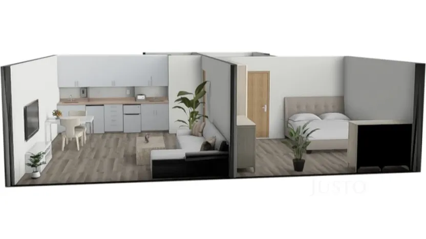 Pronájem bytu 2+kk, Bechyně, Soukenická, 44 m2