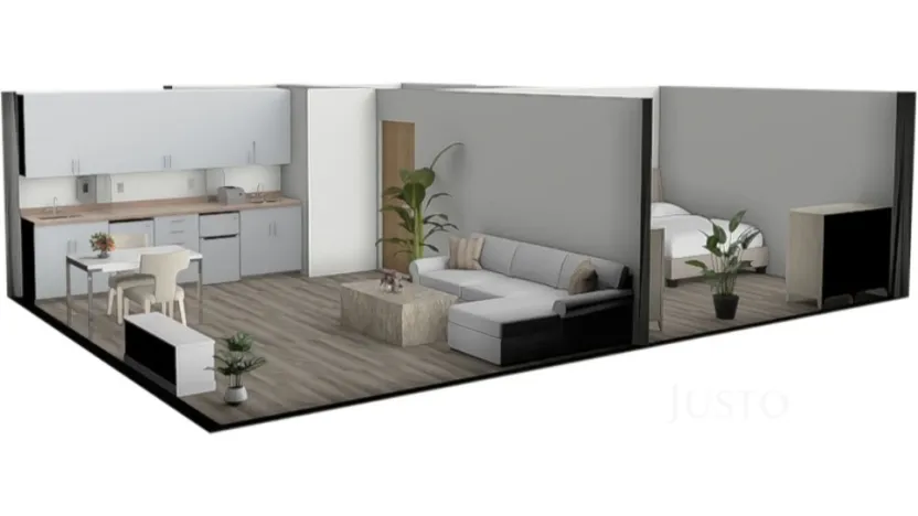 Pronájem bytu 2+kk, Bechyně, Soukenická, 44 m2