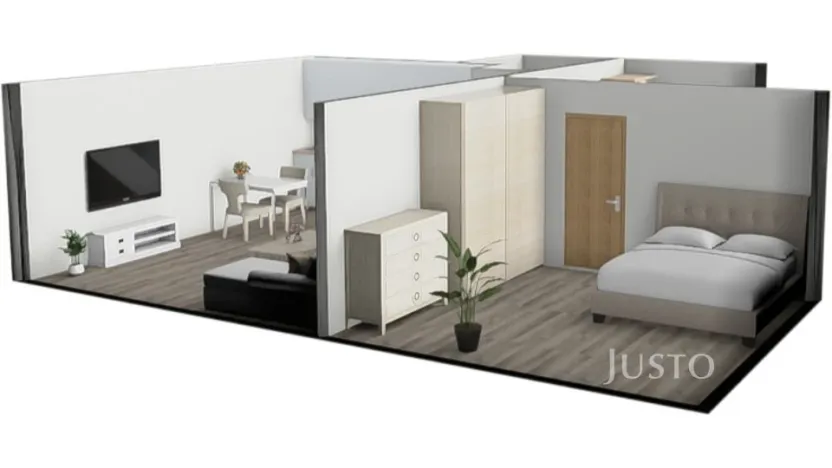 Pronájem bytu 2+kk, Bechyně, Soukenická, 44 m2