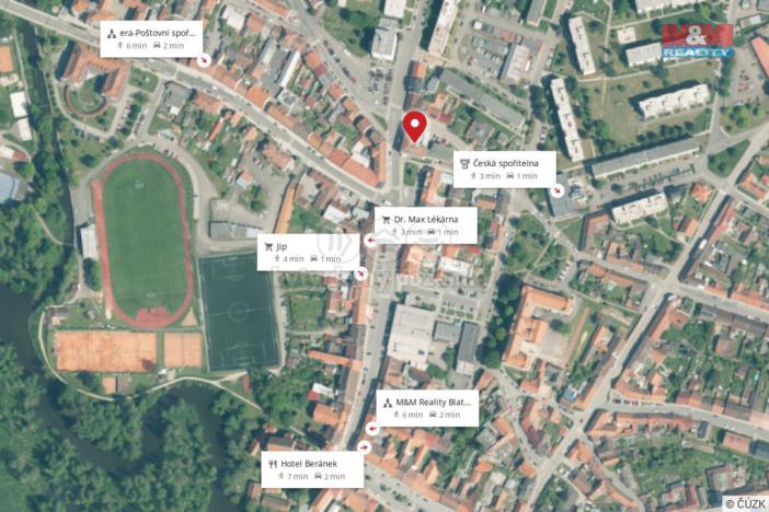 Pronájem kanceláře, Blatná, tř. J. P. Koubka, 18 m2