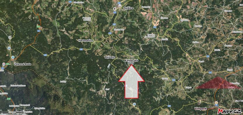 Prodej pozemku pro bydlení, Kašperské Hory, 684 m2