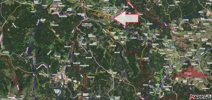 Prodej pozemku pro bydlení, Kašperské Hory, 684 m2