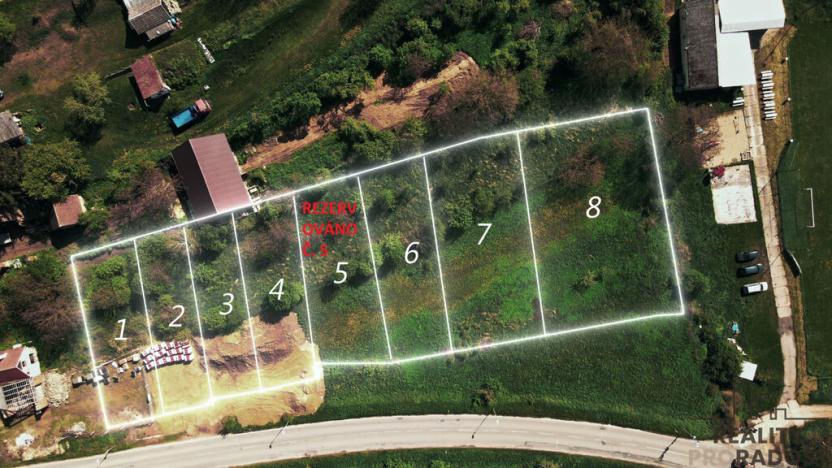 Prodej pozemku pro bydlení, Kyjov, 861 m2