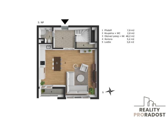 Prodej bytu 4+kk, Praha - Stodůlky, Raichlova, 167 m2