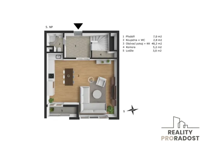 Prodej bytu 4+kk, Praha - Stodůlky, Raichlova, 167 m2