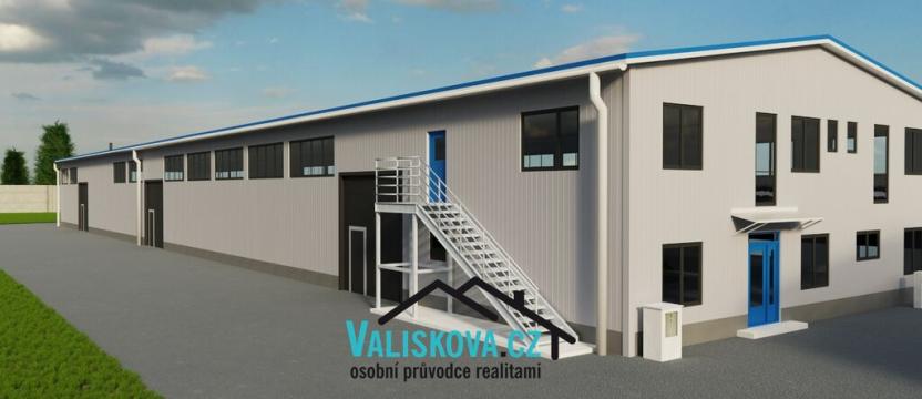 Pronájem výrobních prostor, Hulín, Antonína Dvořáka, 1000 m2