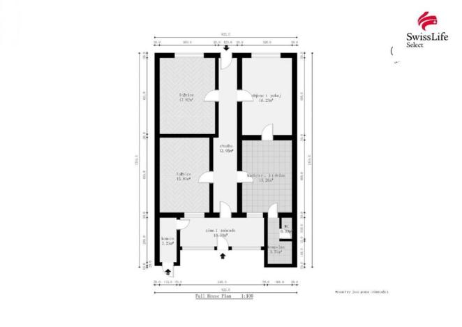 Prodej rodinného domu, Hradec Králové, Náhon, 93 m2