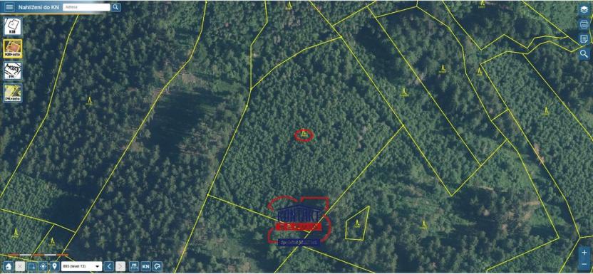 Prodej lesa, Liptál, 27178 m2