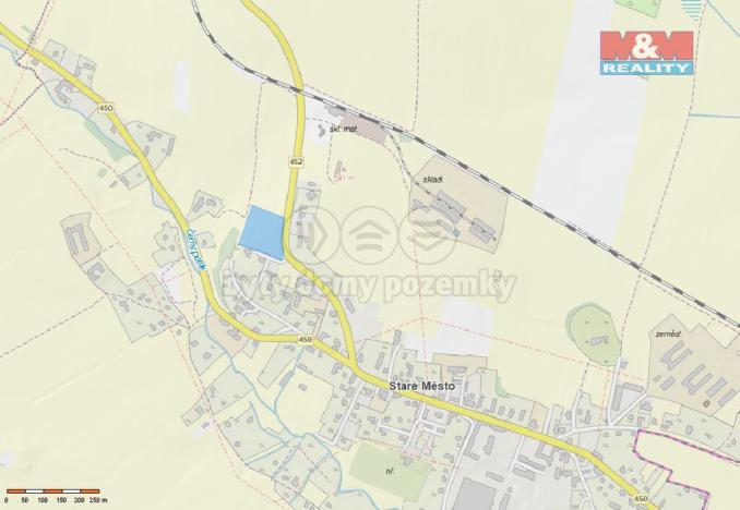 Prodej pozemku pro bydlení, Staré Město, 12566 m2