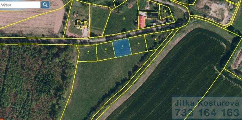 Prodej pozemku pro bydlení, Sosnová, 927 m2