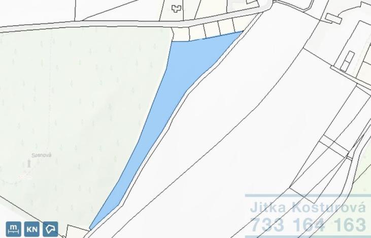 Prodej pole, Sosnová, 19783 m2