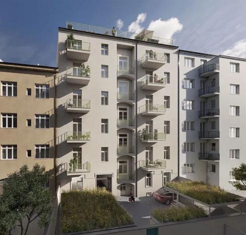 Prodej bytu 2+kk, Praha - Karlín, Křižíkova, 59 m2