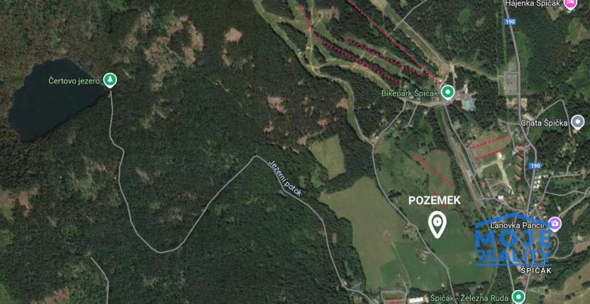 Prodej louky, Železná Ruda, 2832 m2