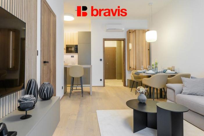 Pronájem bytu 2+kk, Brno - Staré Brno, Leitnerova, 54 m2