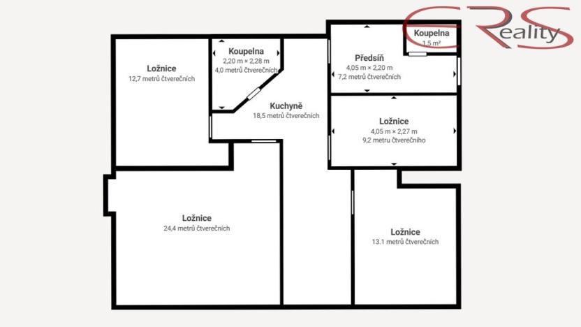 Prodej bytu 4+1, Jablonec nad Nisou - Proseč nad Nisou, 90 m2