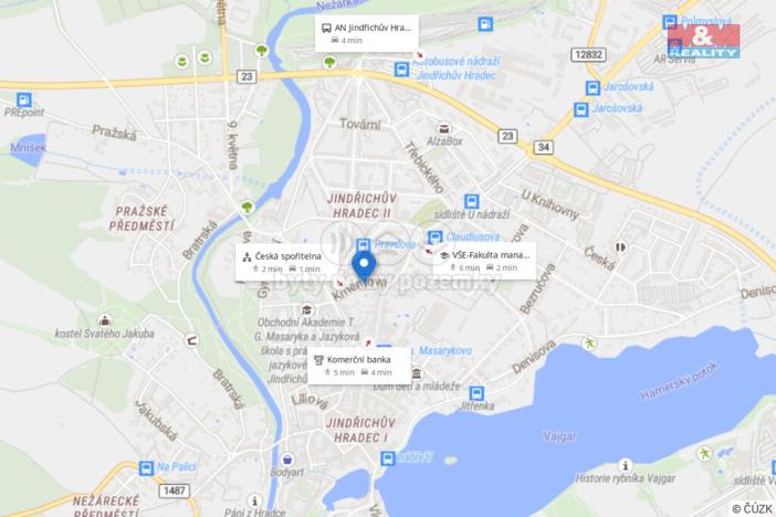 Pronájem kanceláře, Jindřichův Hradec - Jindřichův Hradec II, Kmentova, 30 m2