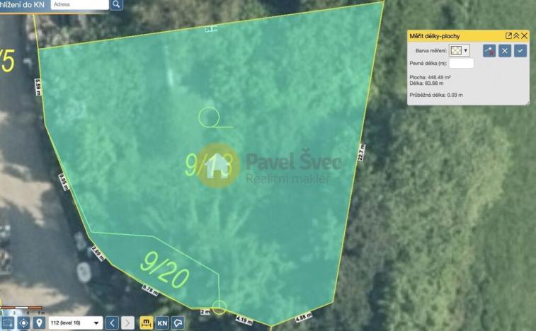 Prodej pozemku pro bydlení, Radhostice, 447 m2