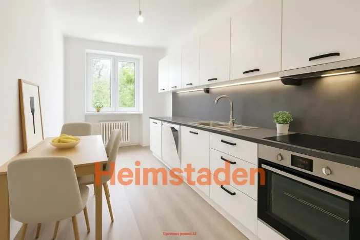 Pronájem bytu 2+1, Ostrava - Poruba, náměstí Jana Nerudy, 52 m2