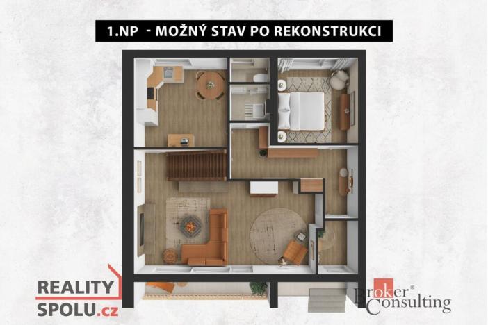 Prodej rodinného domu, Dolní Bousov, Vlčopolská, 141 m2