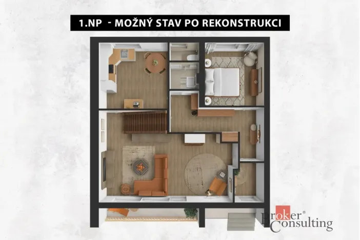 Prodej rodinného domu, Dolní Bousov, Vlčopolská, 141 m2