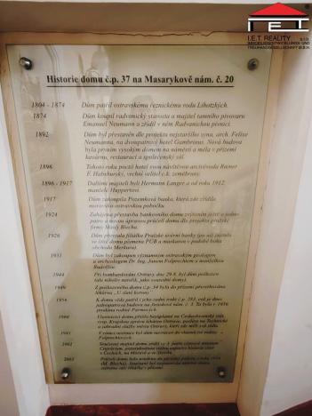 Pronájem kanceláře, Ostrava, Masarykovo náměstí, 106 m2