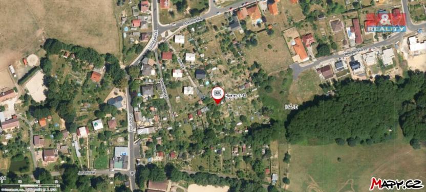 Prodej zahrady, Cheb - Háje, 329 m2