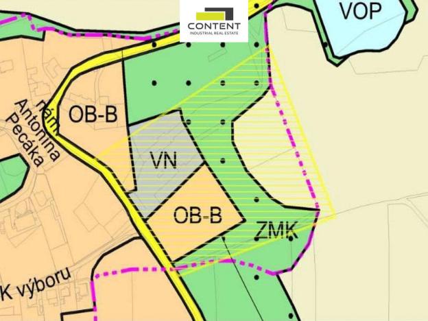 Prodej komerčního pozemku, Praha - Točná, Branišovská, 26545 m2