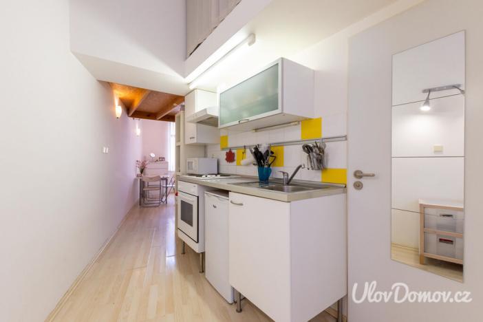 Prodej bytu 1+kk, Praha - Smíchov, Holečkova, 27 m2