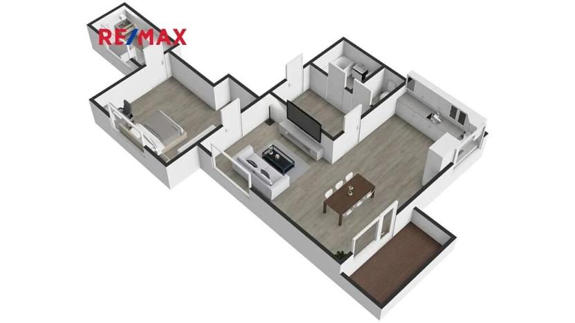 Prodej bytu 2+kk, Hradec Králové, Meruňková, 79 m2