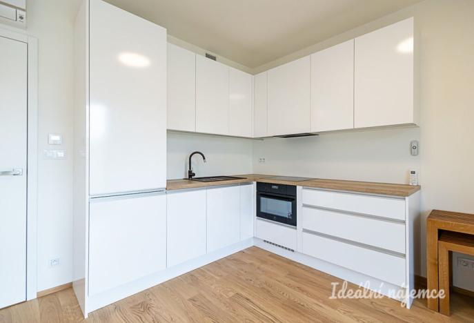 Pronájem bytu 1+kk, Praha - Žižkov, Basilejské náměstí, 42 m2