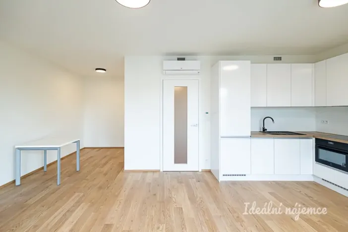 Pronájem bytu 1+kk, Praha - Žižkov, Basilejské náměstí, 42 m2